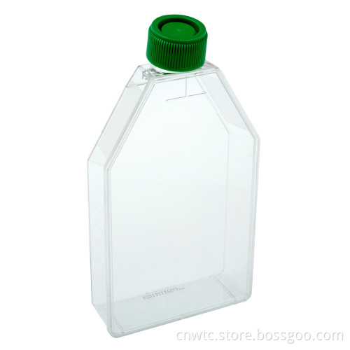 Disposable Sterilized Tissue Culture Treated Flask with Vented Cap - 25cm²